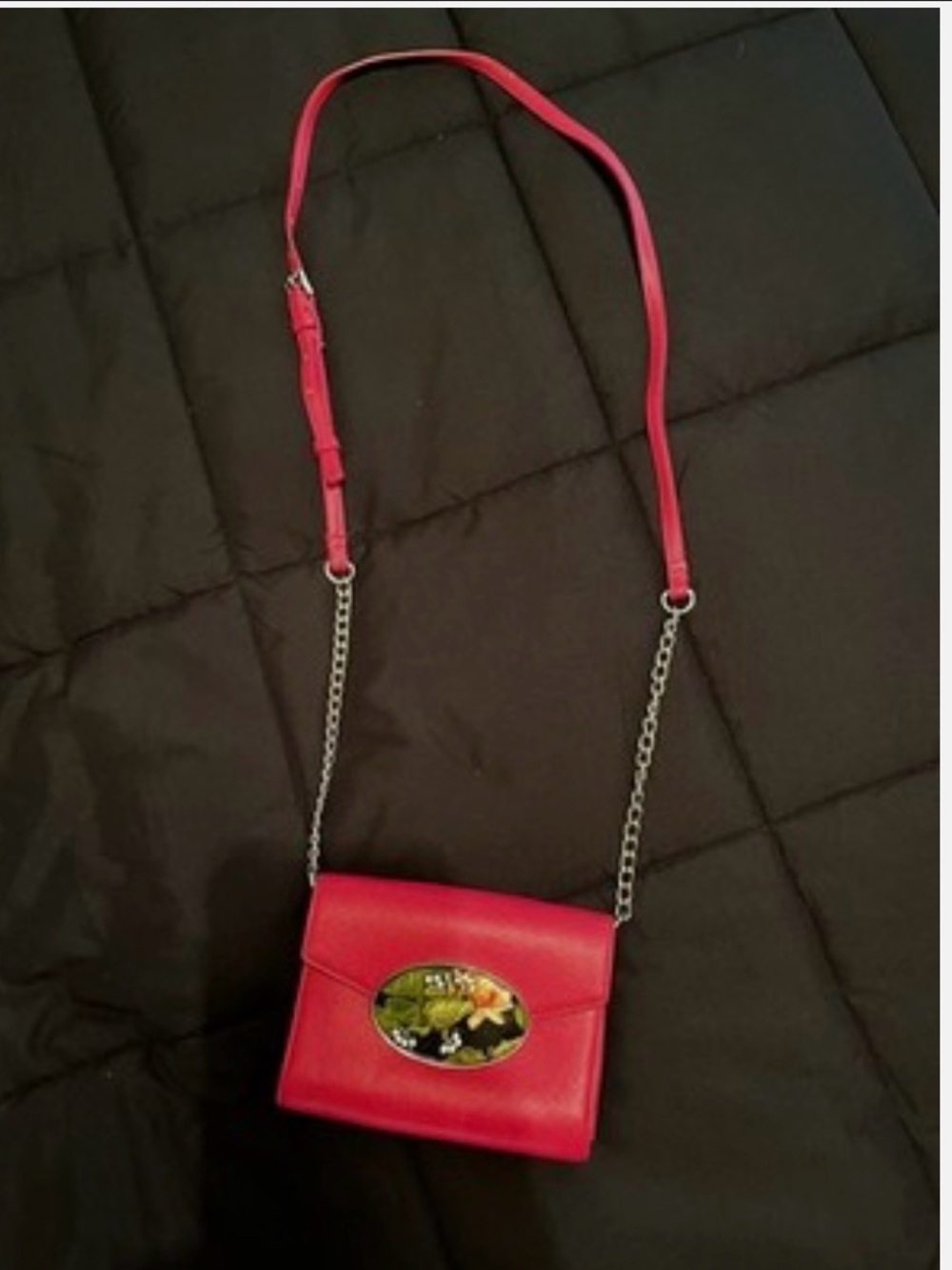Debbie Brooks Red Crossbody Bag